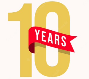 10+years