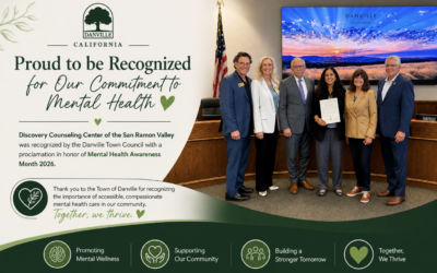 Discovery Counseling Center Recognized by the Danville Town Council During Mental Health Awareness Month 2026